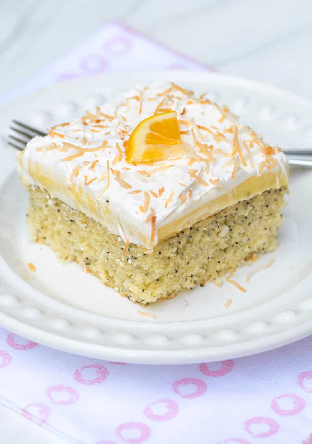 Lemon Coconut Poppy Seed Cake Valerie S Kitchen