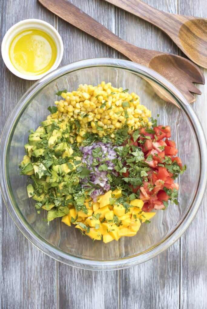 Mango Avocado Corn Salsa Valerie's Kitchen