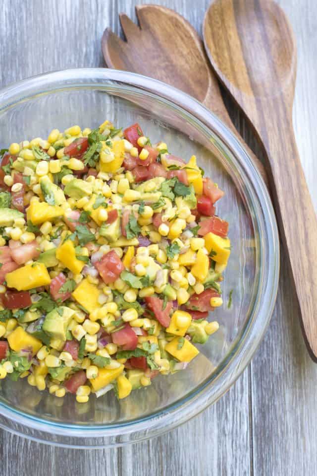 Mango Avocado Corn Salsa Valerie's Kitchen