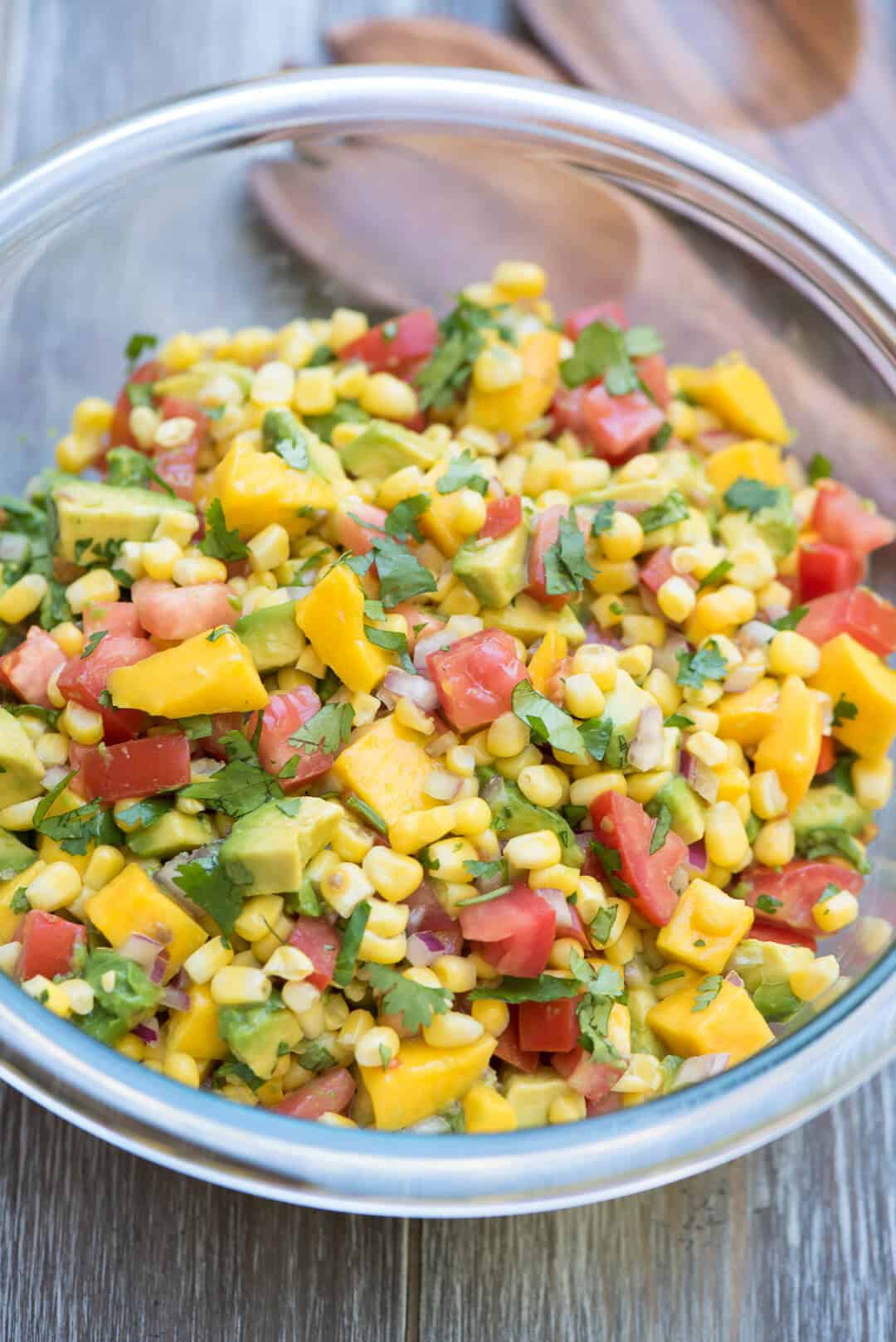 mango avocado corn salsa