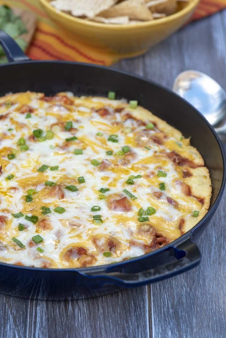 Easy One Pot BBQ Chicken Cornbread Skillet Valerie's Kitchen