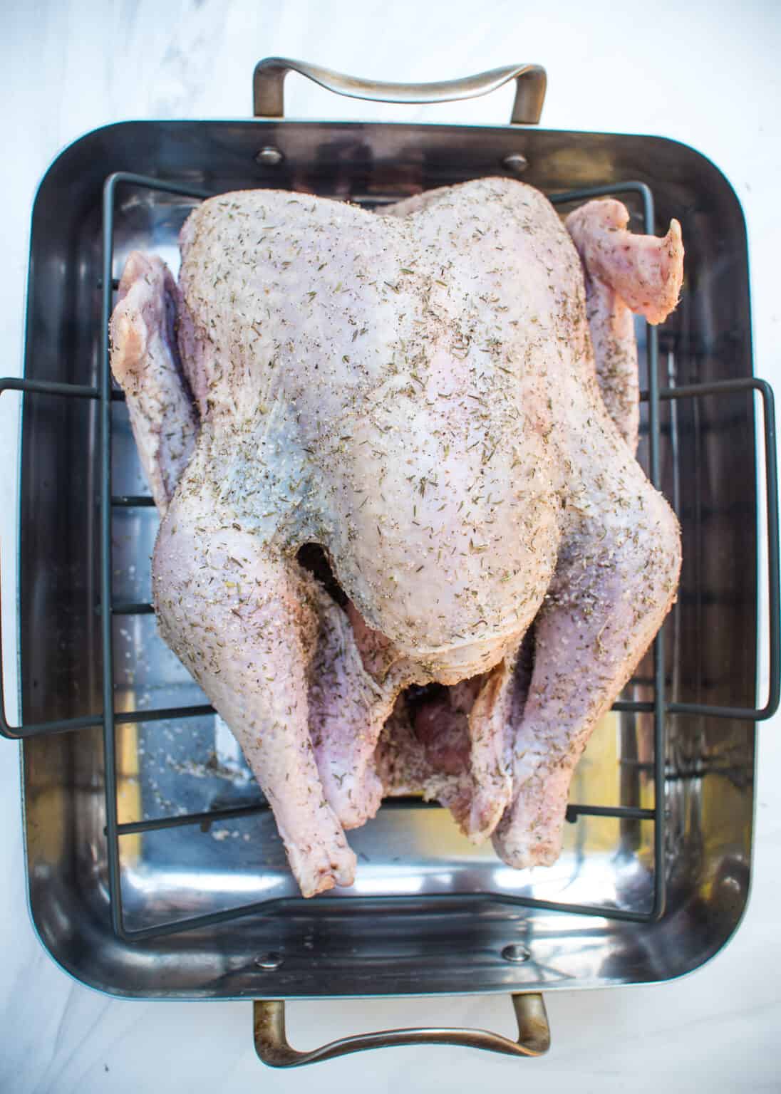 Dry Brine Turkey (Easy Dry Brined Turkey) Valerie's Kitchen