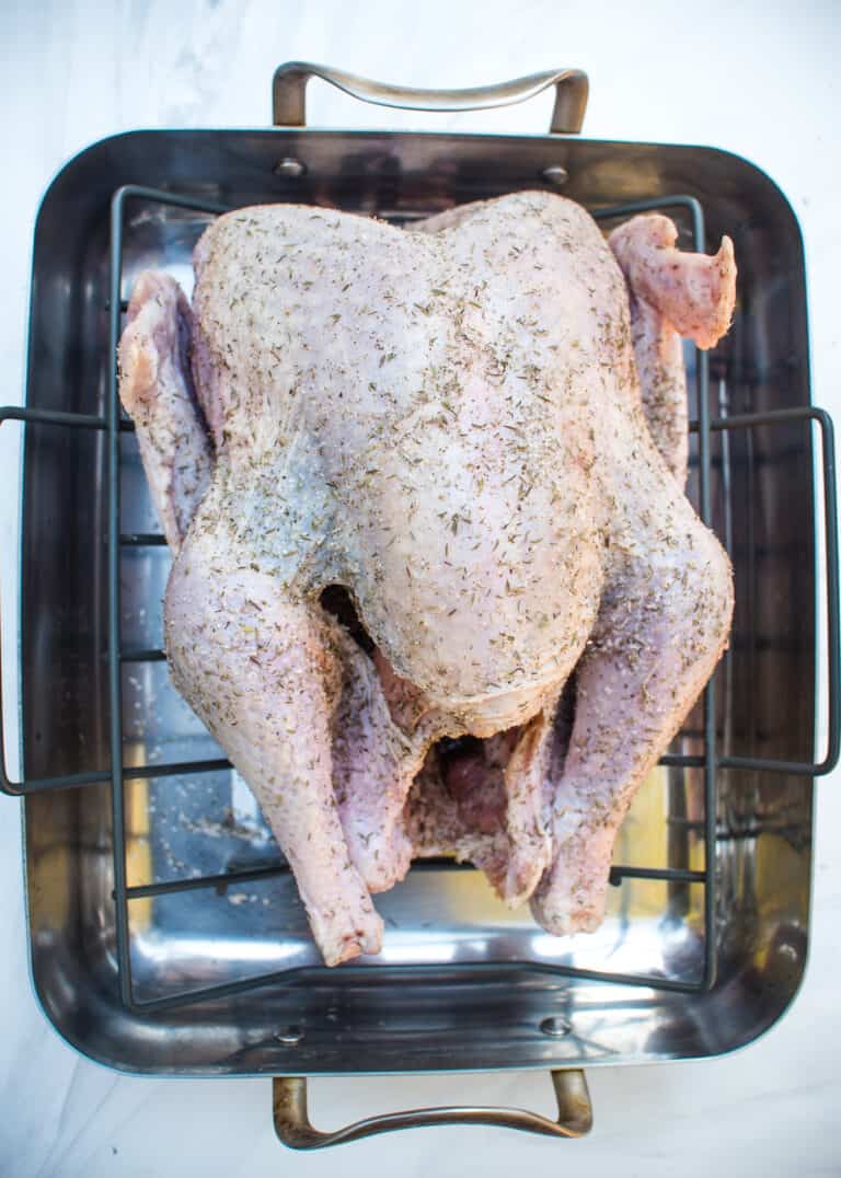 Dry Brine Turkey (Easy Dry Brined Turkey) Valerie's Kitchen
