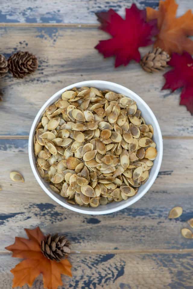 Roasted Acorn Squash Seeds Valerie's Kitchen