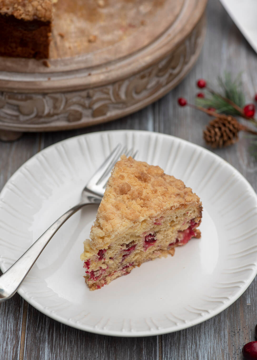 Cream Cheese Cranberry Coffee Cake Valerie�s Kitchen