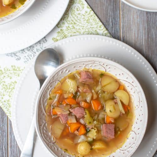 Corned Beef and Cabbage Soup Valerie's Kitchen
