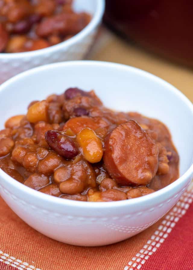 Kielbasa Baked Beans Valerie's Kitchen