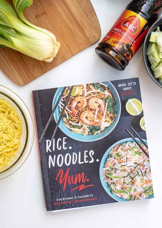 Rice. Noodles. Yum. cookbook by Abigail Soto Raines creator of Manila Spoon.
