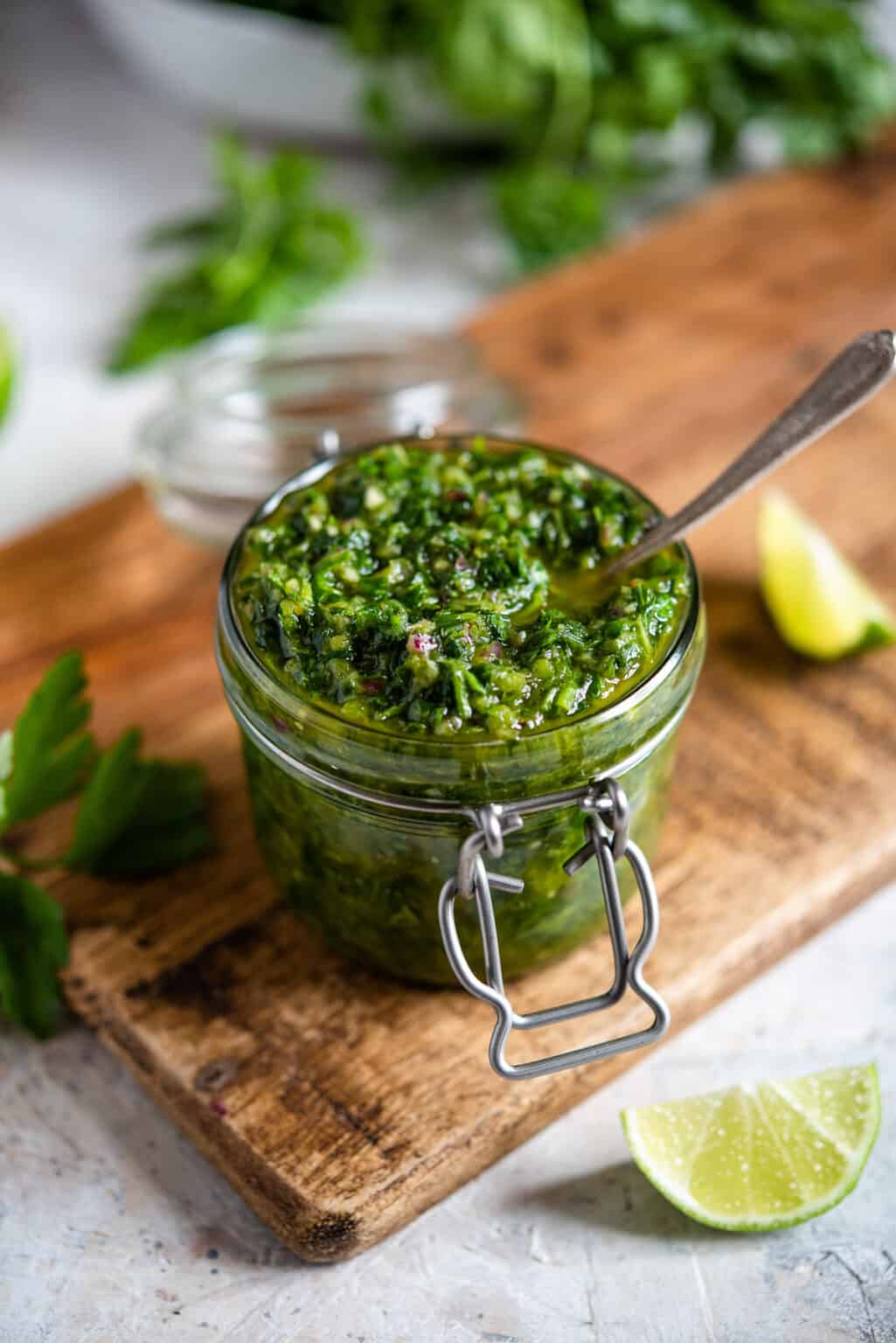 Cilantro Chimichurri Recipe Valerie's Kitchen