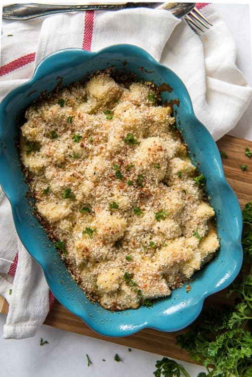 Creamy Cauliflower Gratin Valerie's Kitchen