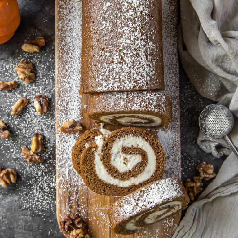 How to Make Pumpkin Roll Cake Valerie's Kitchen