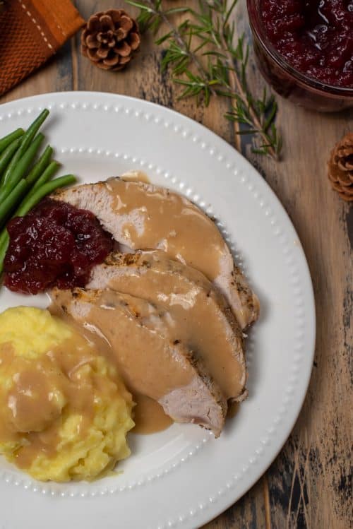 Slow Cooker Turkey Breast with Gravy Valerie's Kitchen
