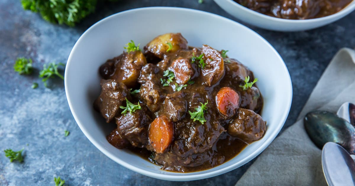 Guinness Beef Stew (Irish Stew Recipe) Valerie's Kitchen