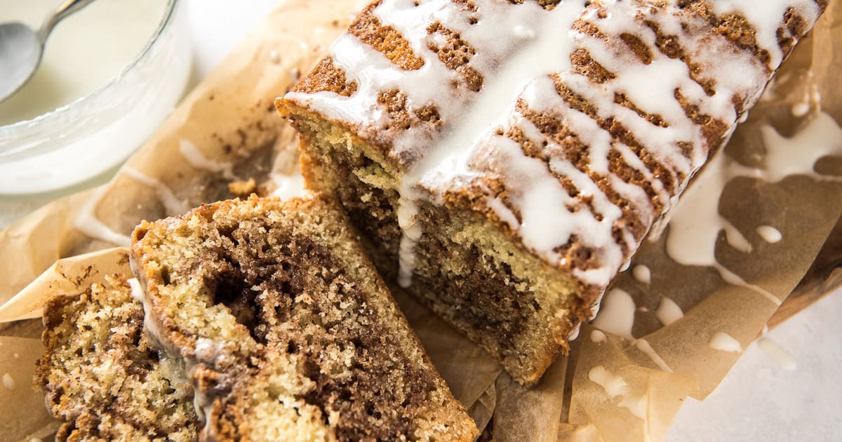 Cinnamon Swirl Bread (Easy Quick Bread Recipe) Valerie's Kitchen