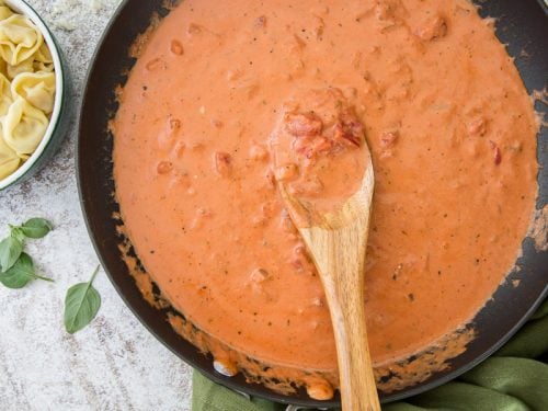 Easy Tomato Cream Sauce (Under 10 Minutes!) | Valerie's Kitchen