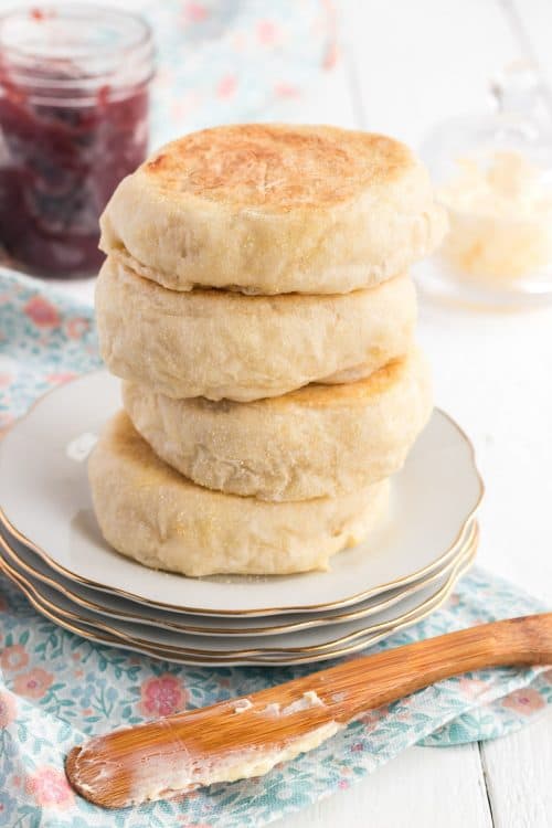Homemade English Muffins (easy noknead method) Valerie's Kitchen