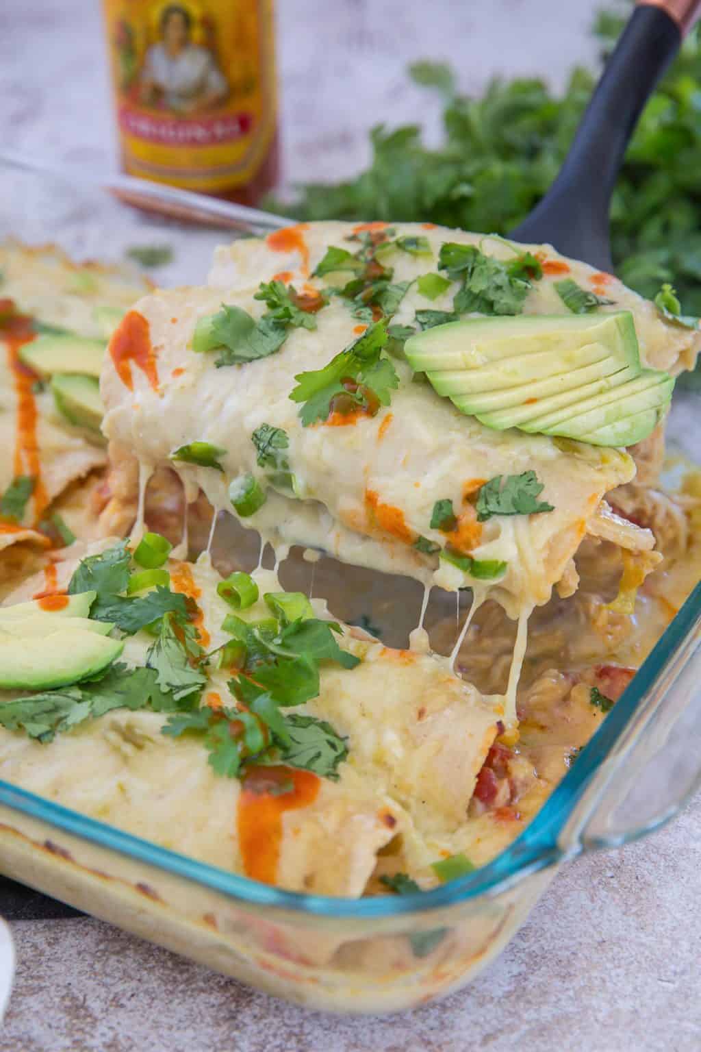 Carbs In Sour Cream Chicken Enchiladas at David Islam blog