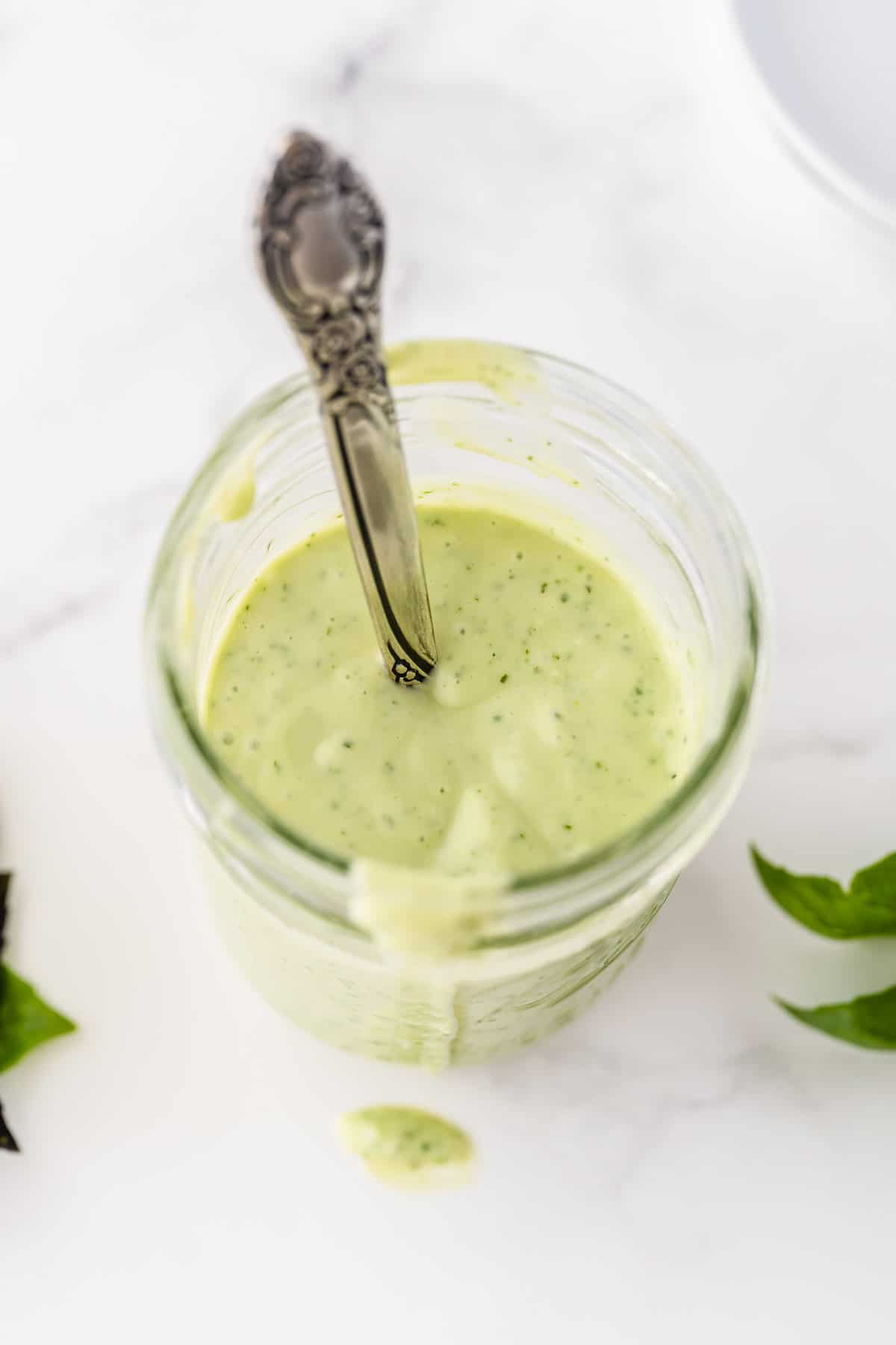 Basil Buttermilk Dressing (Easy and Versatile) Valerie's Kitchen