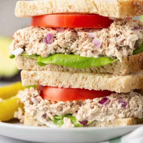 Lemon Pepper Tuna Salad | Valerie's Kitchen