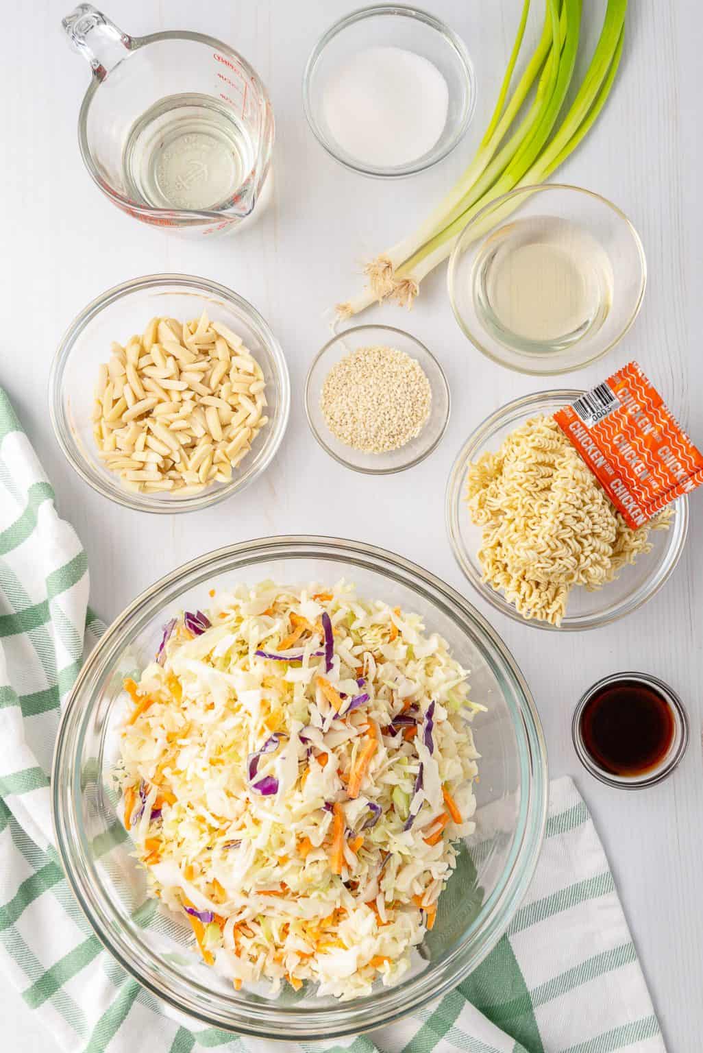 Ramen Cabbage Salad Valerie's Kitchen
