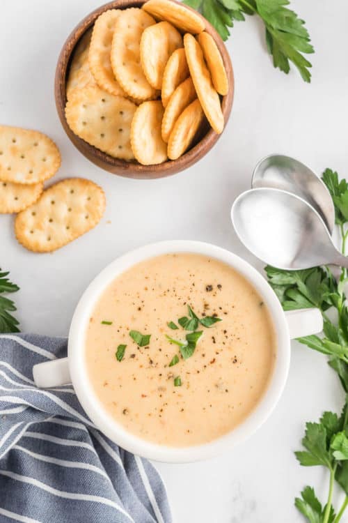 Creamy Cauliflower Soup Valerie's Kitchen