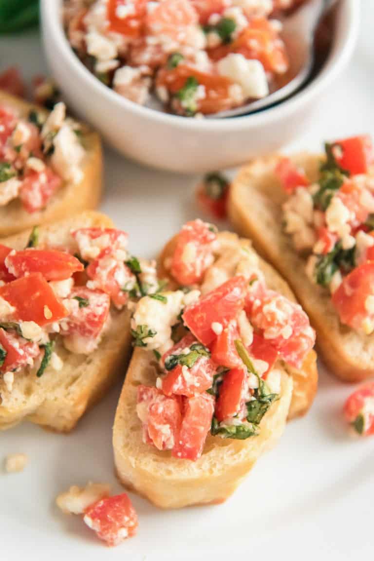 Feta Bruschetta | Valerie&amp;#39;s Kitchen