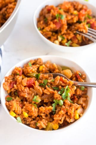 How to Make Spanish Rice With Ground Beef - Rhea Armilgen