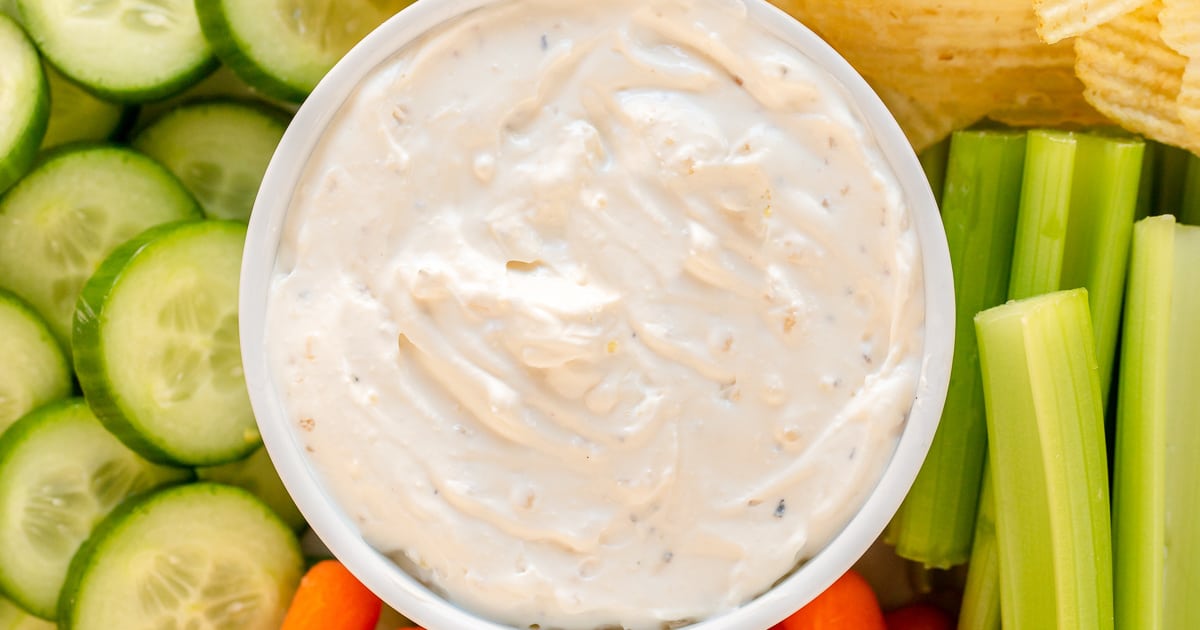 French Onion Dip from Scratch Valerie's Kitchen