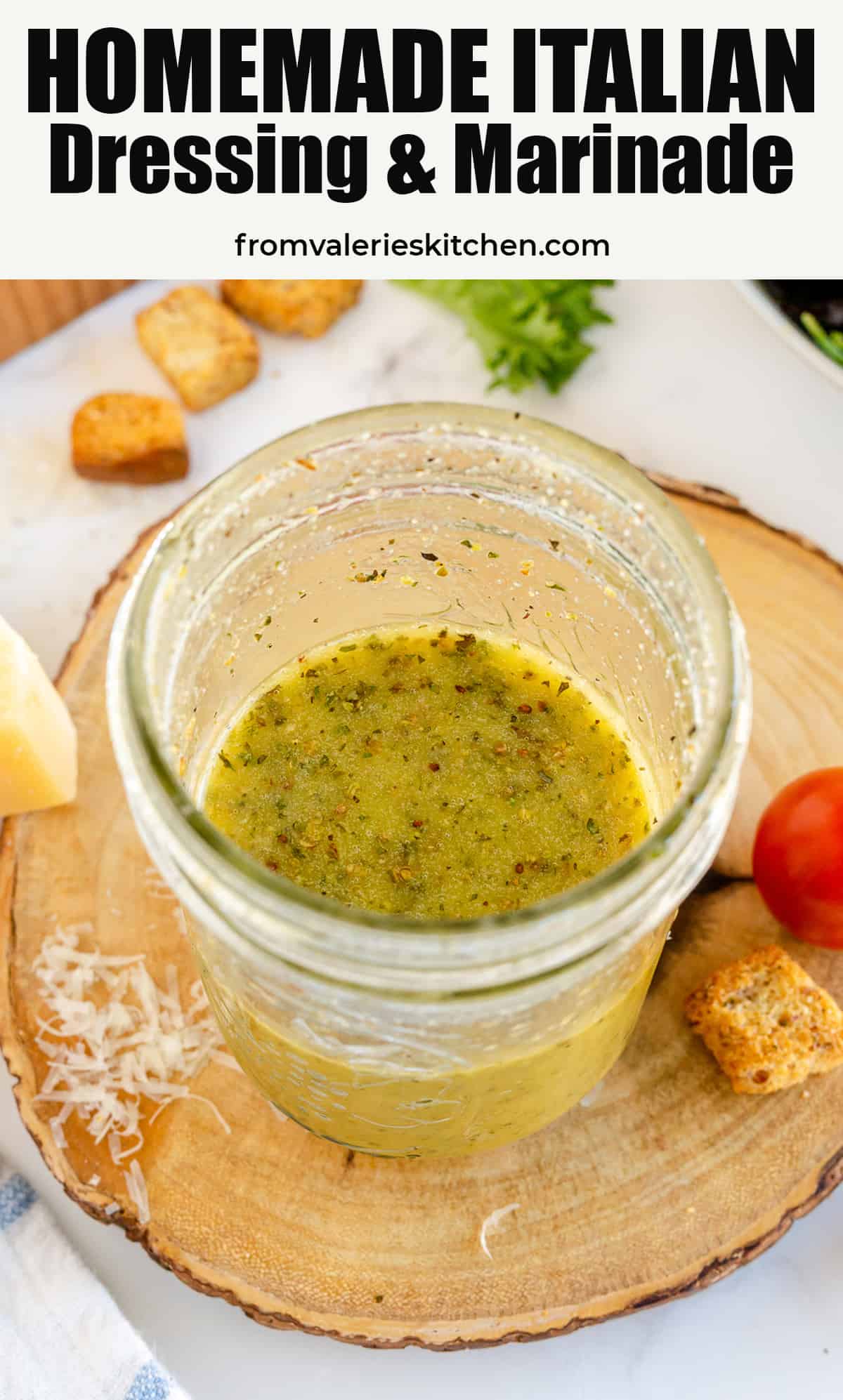 Homemade Italian Dressing and Marinade Valerie's Kitchen