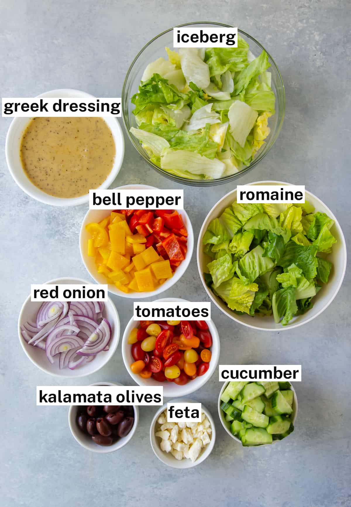 Ingredients For Salad Mix At Cindy Ehrhardt Blog
