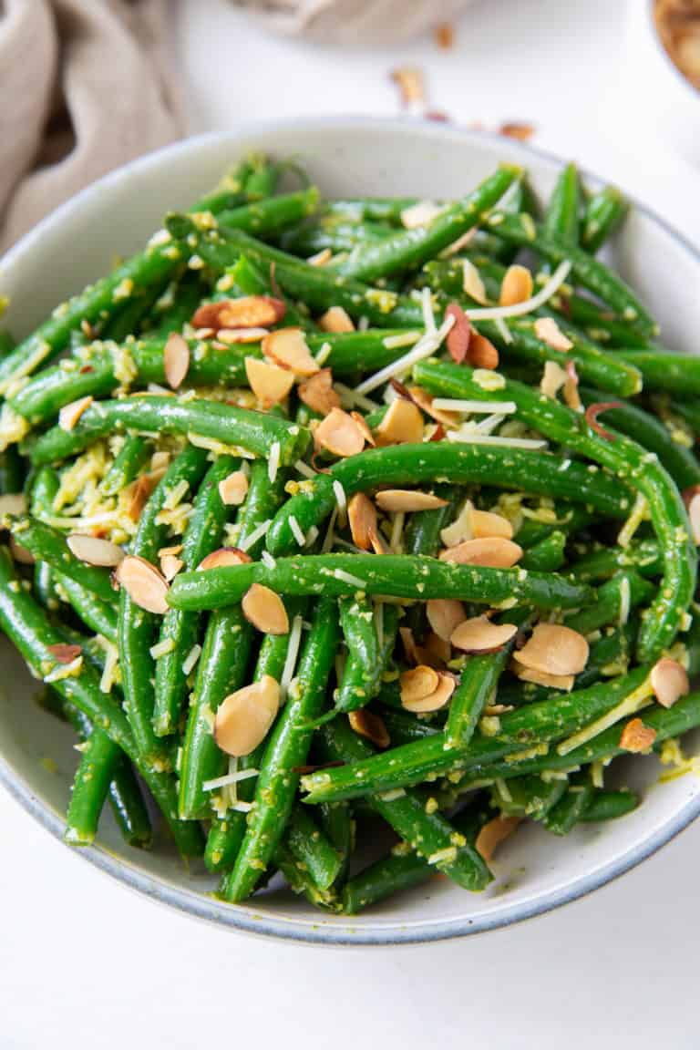 Pesto Green Beans (Quick & Easy!) Valerie's Kitchen