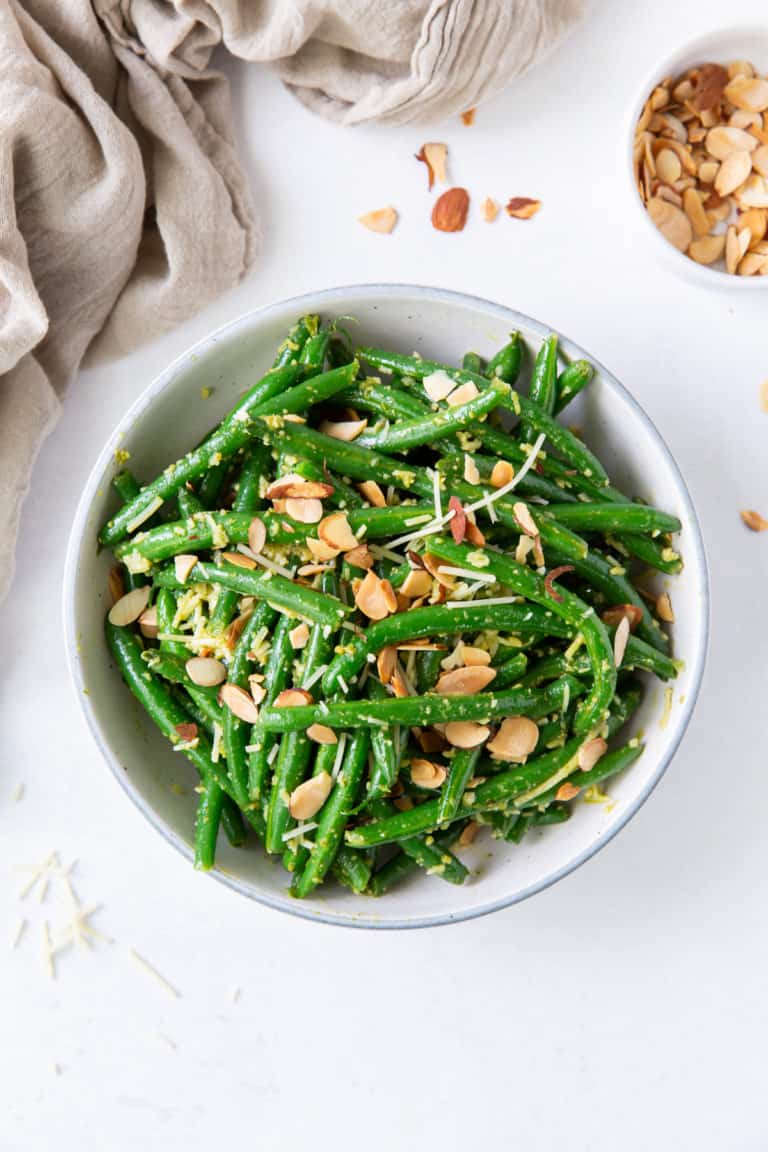 Pesto Green Beans (Quick & Easy!) Valerie's Kitchen