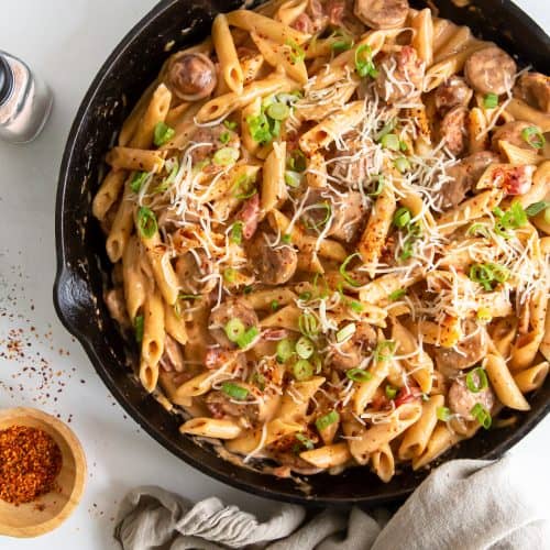 Skillet Sausage Pasta (One Pot)