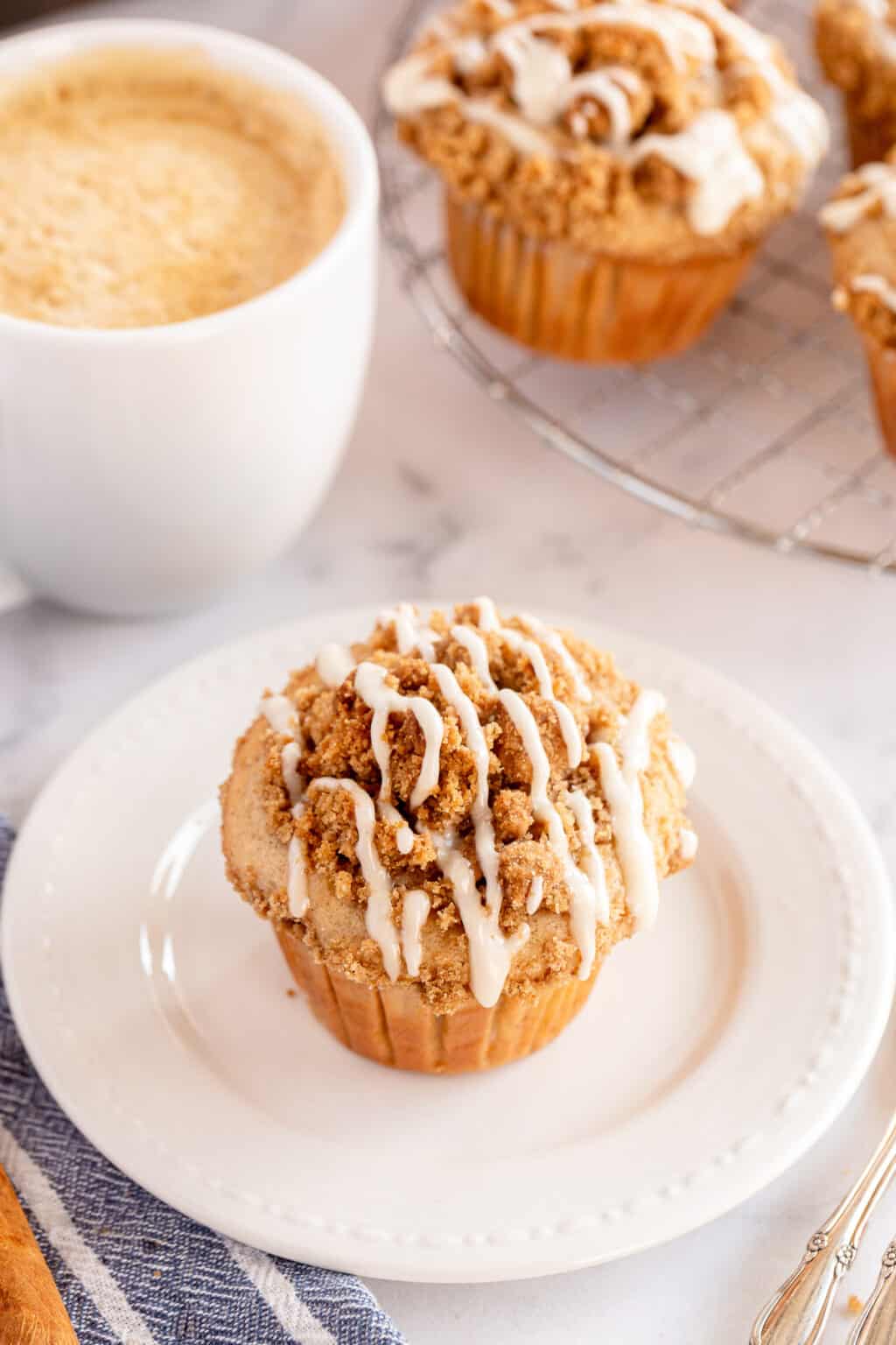 Apple Coffee Cake Muffins Valerie's Kitchen