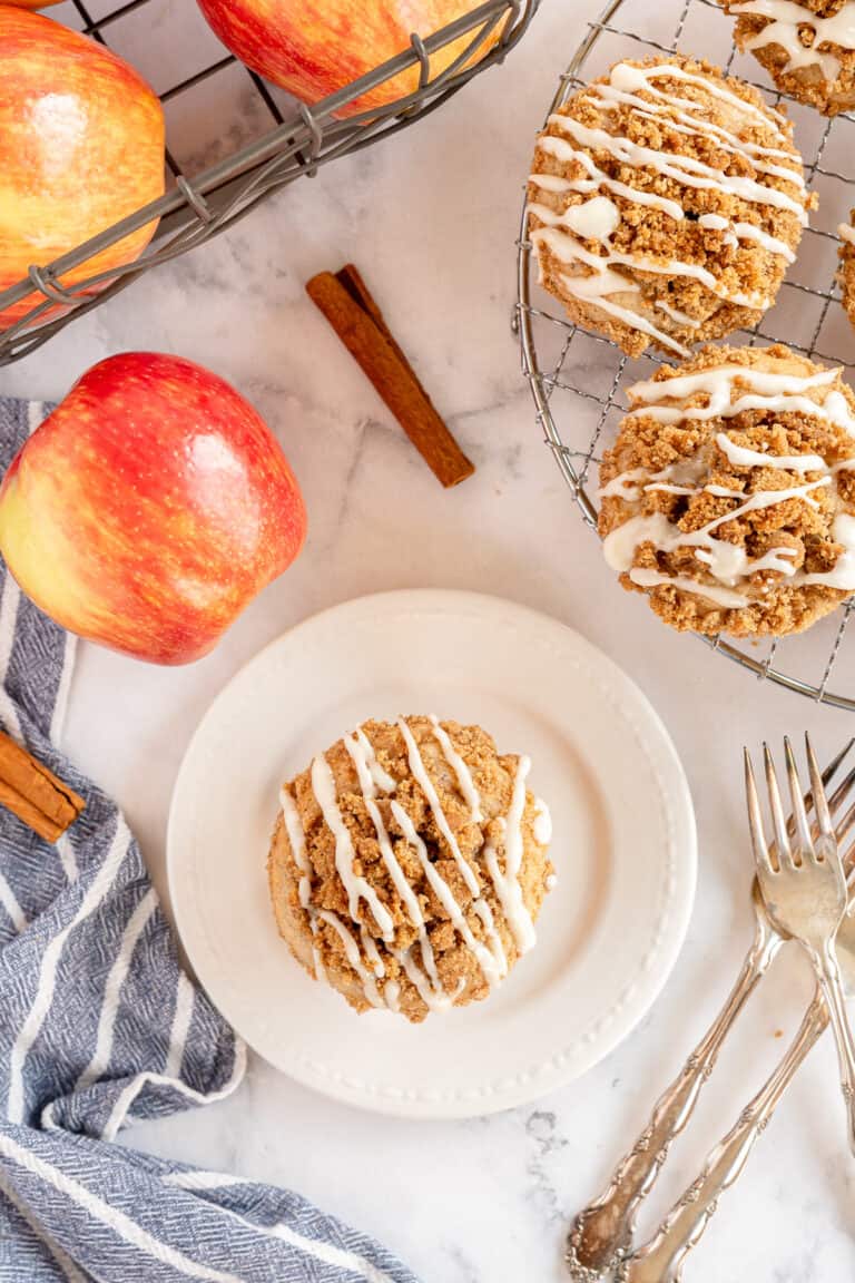 Apple Coffee Cake Muffins Valerie's Kitchen