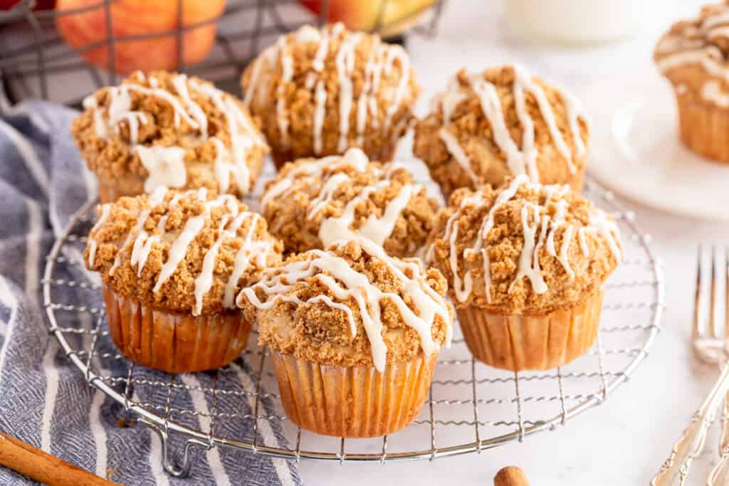 Apple Coffee Cake Muffins Valerie's Kitchen