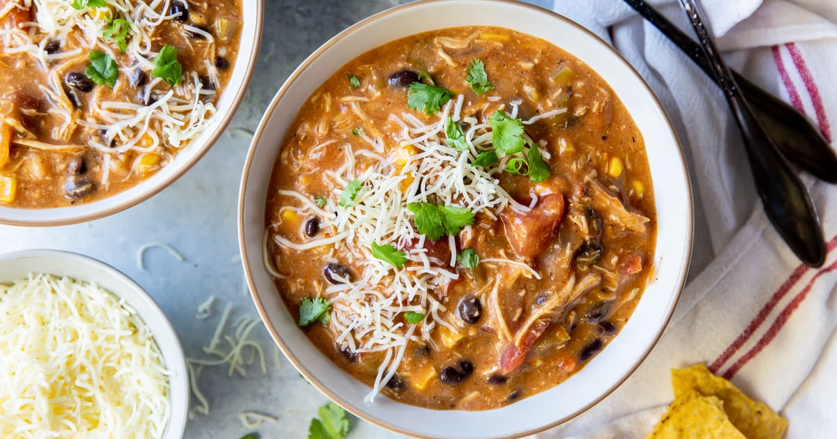 Tex-Mex Turkey Soup (or Chicken) | Valerie’s Kitchen