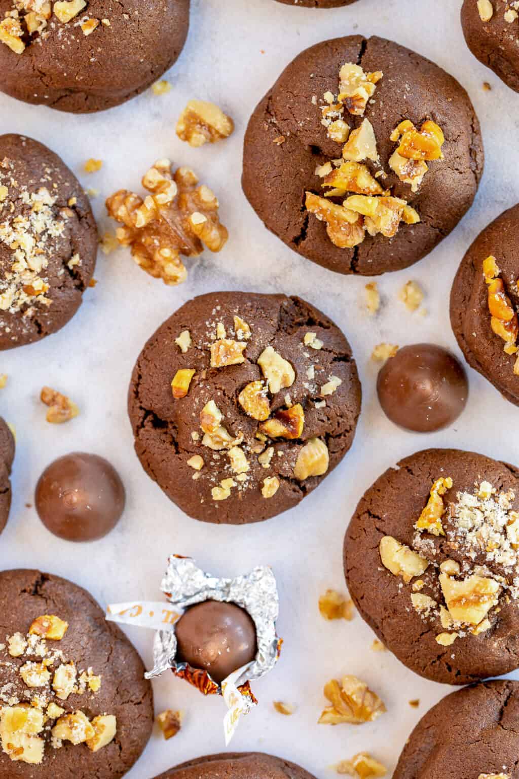 Caramel Filled Chocolate Cookies Valerie's Kitchen