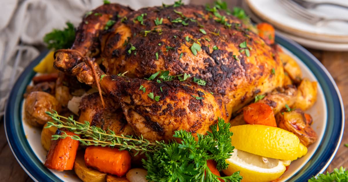 Roast Chicken and Vegetables | Valerie's Kitchen