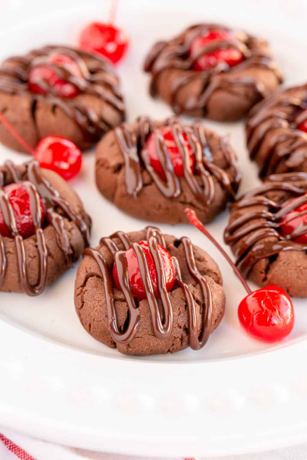 Chocolate Covered Cherry Cookies Valeries Kitchen