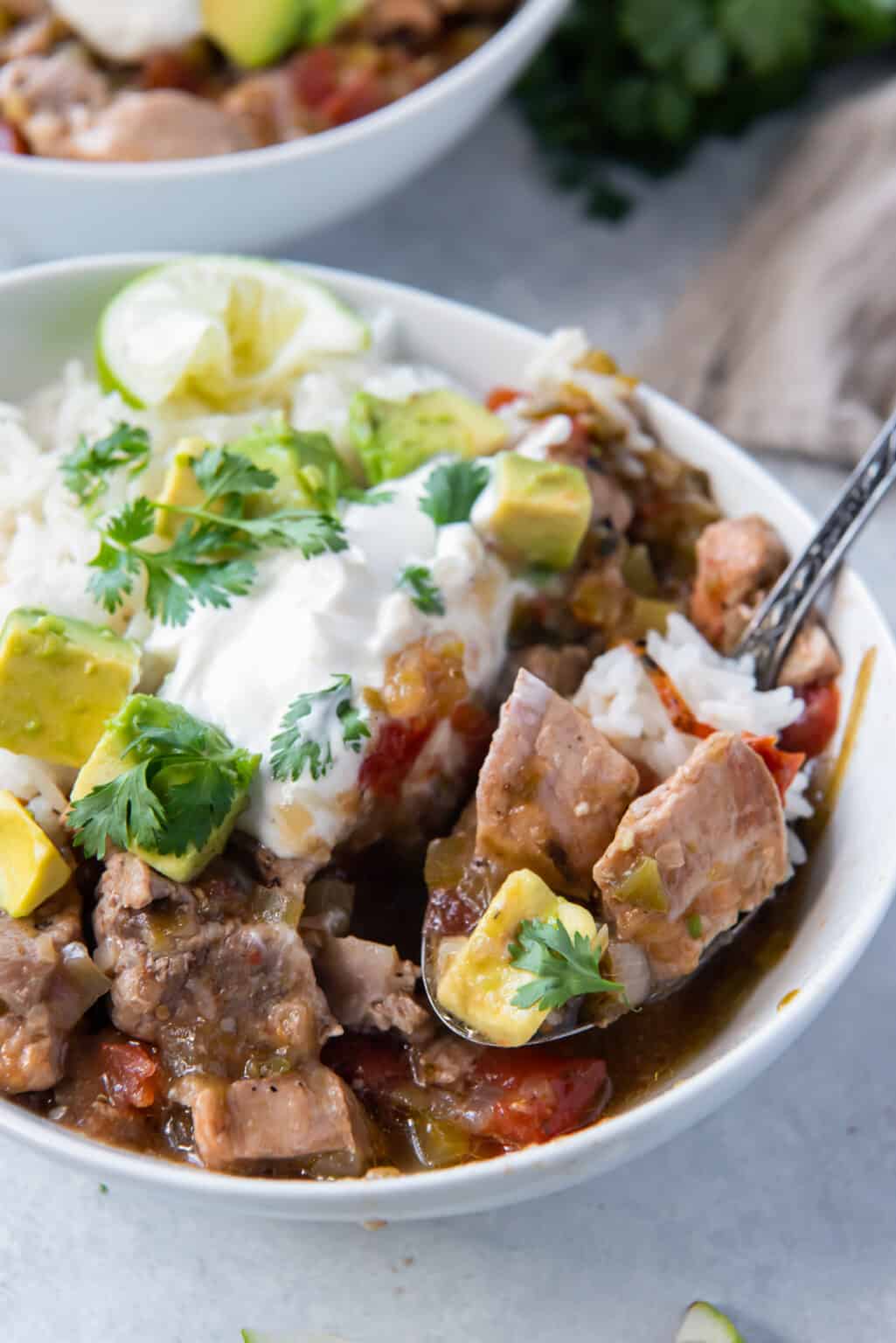 Crock Pot Chile Verde Valerie's Kitchen