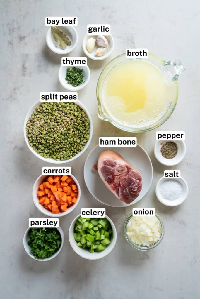 Slow Cooker Split Pea Soup Valerie's Kitchen