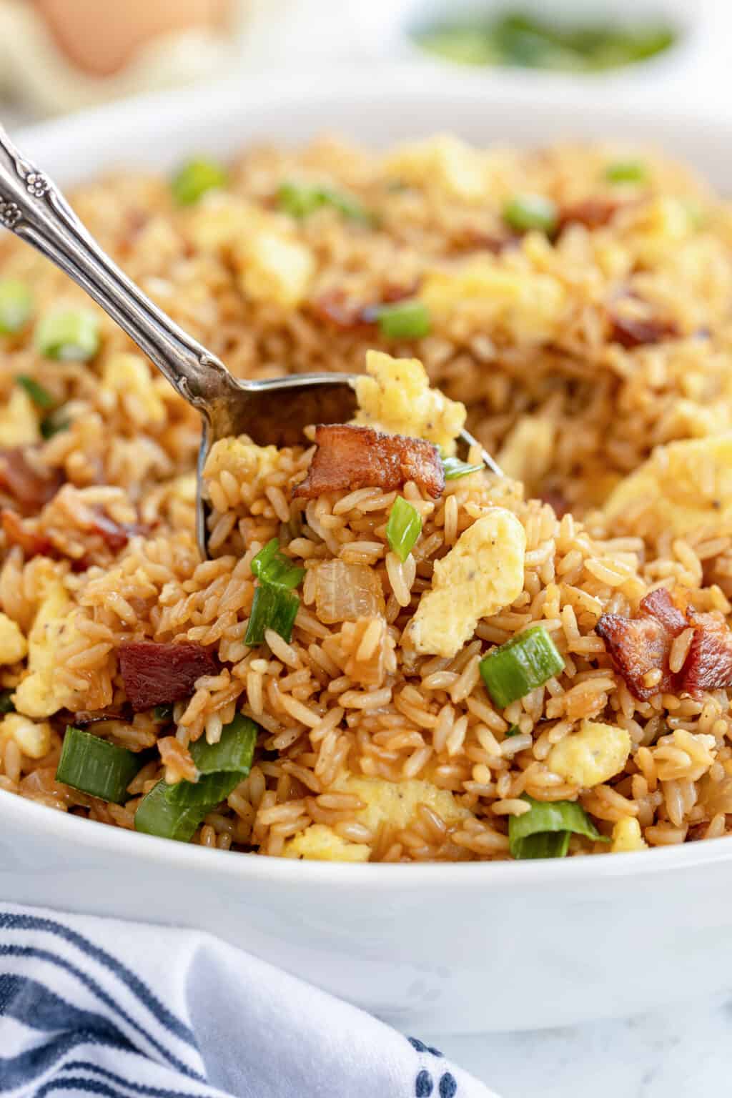 Bacon and Egg Fried Rice Valerie's Kitchen