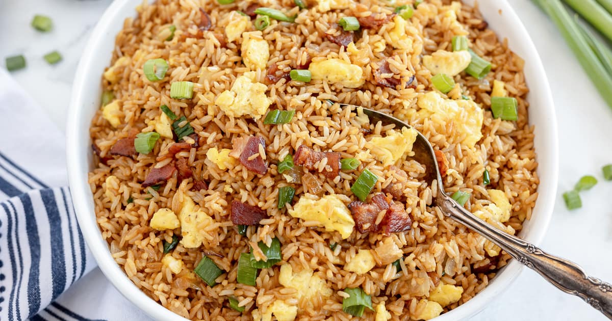 Bacon and Egg Fried Rice Valerie's Kitchen