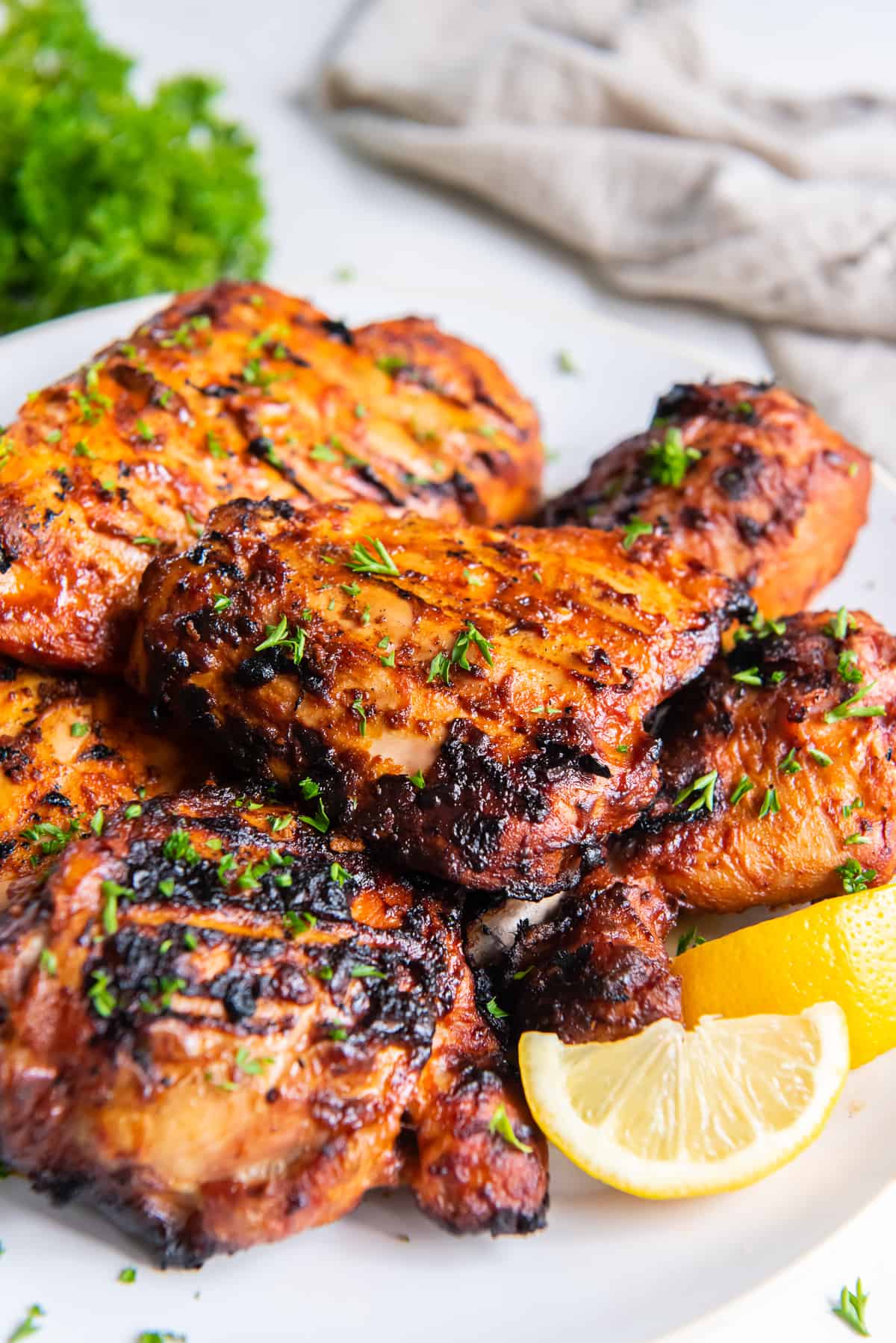 Grilled Hawaiian BBQ Chicken | Valerie's Kitchen