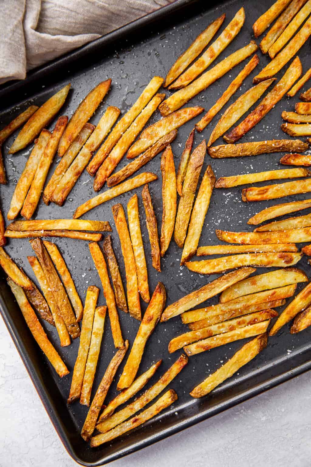 Crispy Oven Baked Fries | Valerie's Kitchen