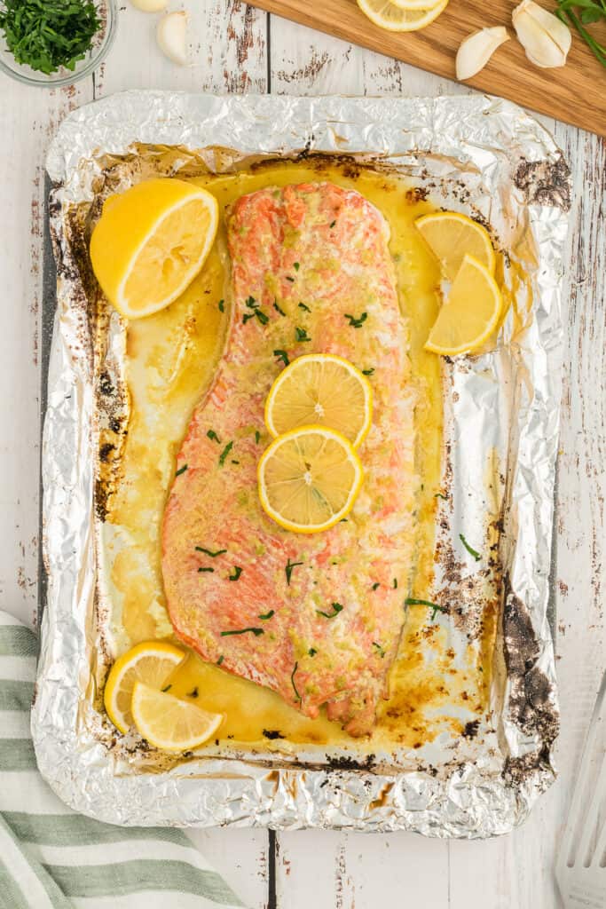 Baked Salmon in Foil | Valerie's Kitchen