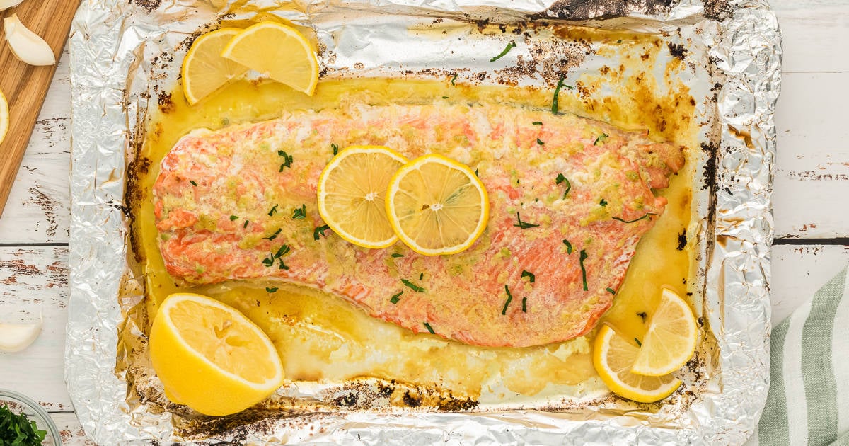 Baked Salmon in Foil | Valerie's Kitchen