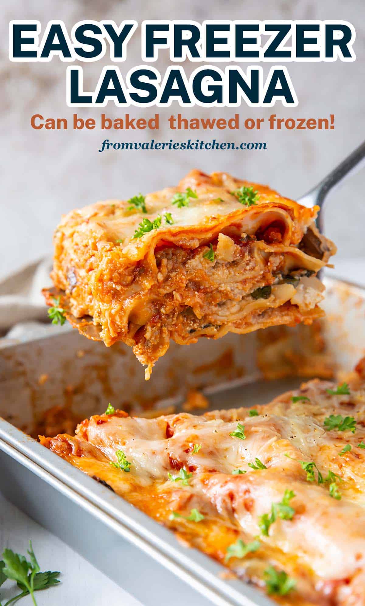 Freezer Lasagna