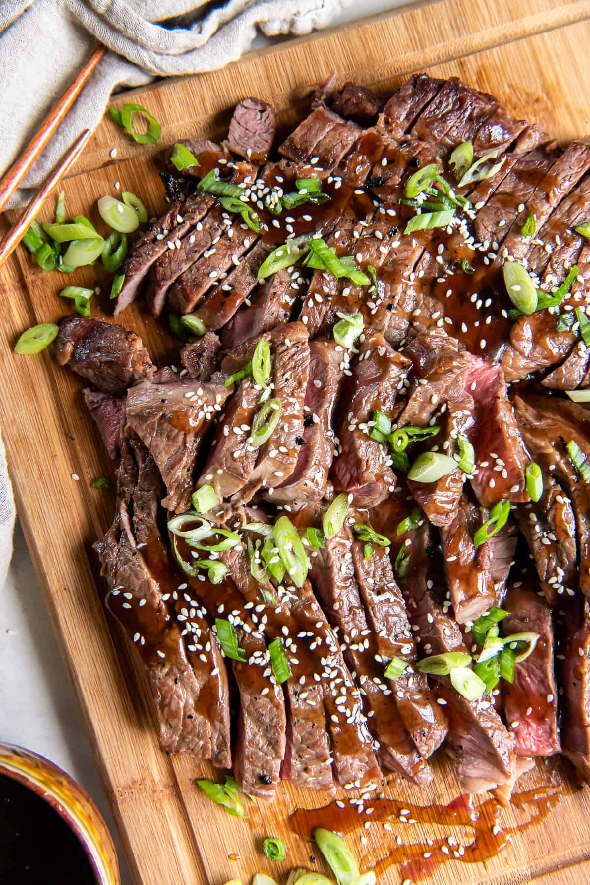 Grilled Teriyaki Flank Steak Recipe